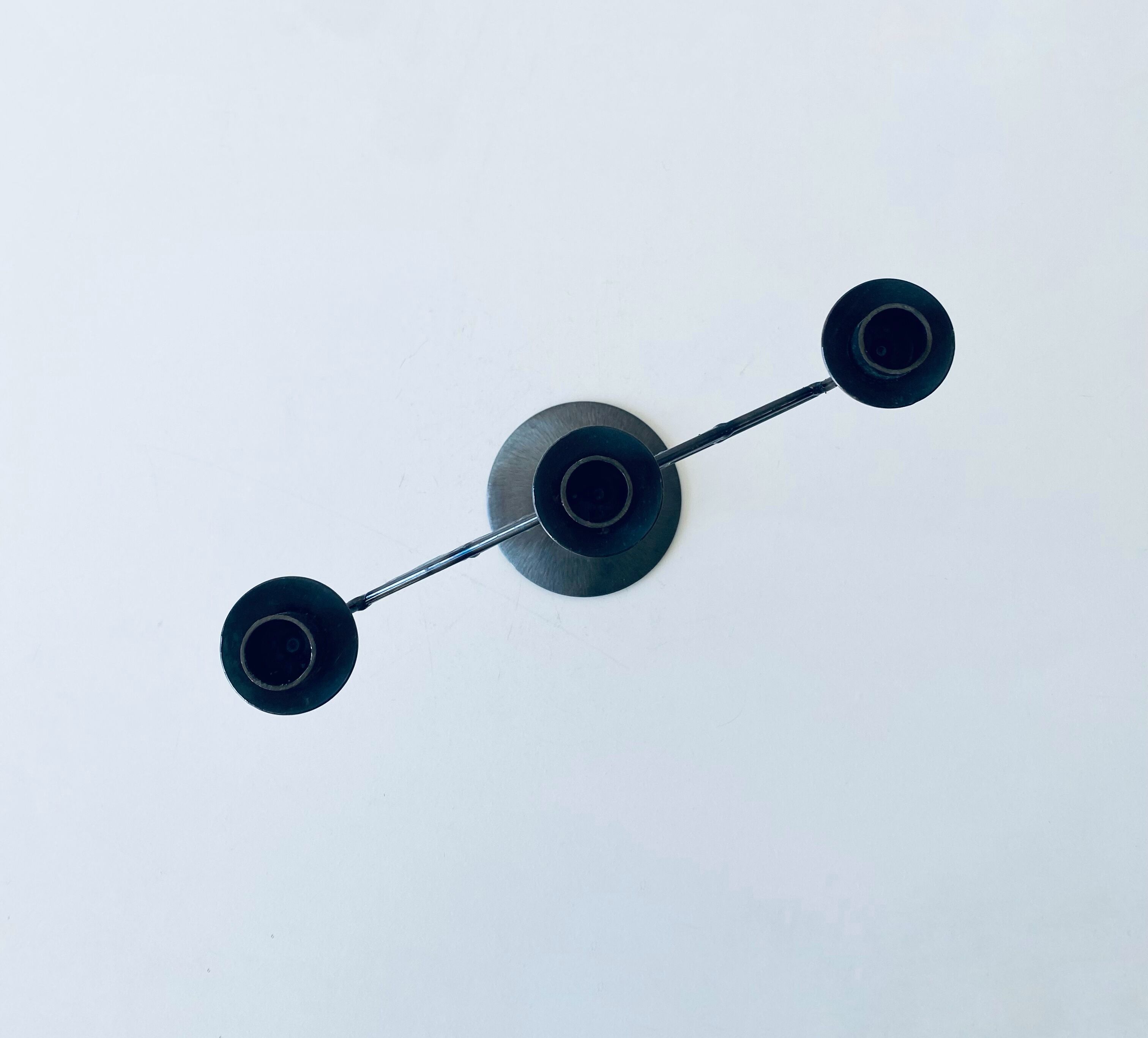 Colorful stained glass candle holder