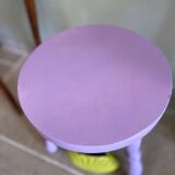 Lilac tripod stool