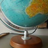 Luminous globe , Denmark , globe scan