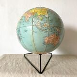 Vintage globe Girard and Barrère 50s