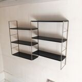 Gold and brown thong shelf