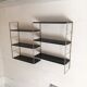 Gold and brown thong shelf