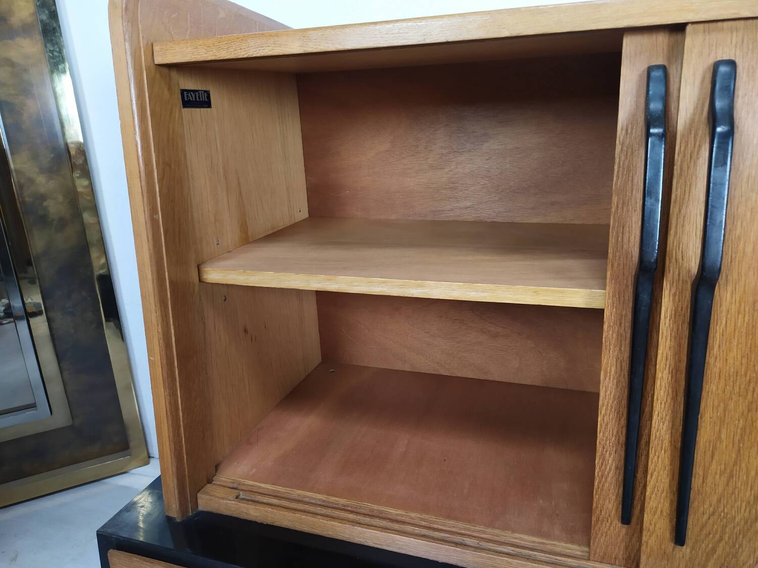 Vintage oak enfilade