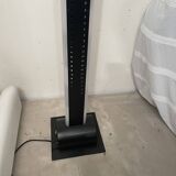Postmodern Italian metal and plexiglass floor lamp, 1980