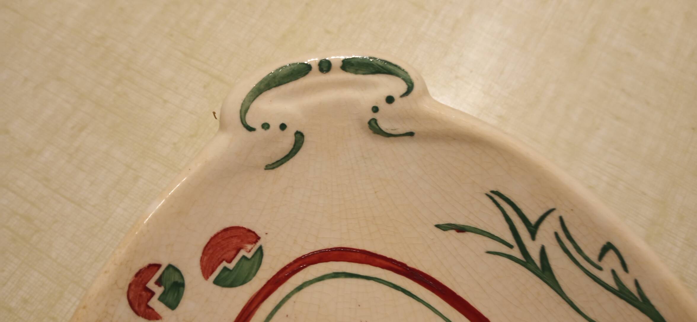 Lot 2 Villeroy & Boch art-deco ravines