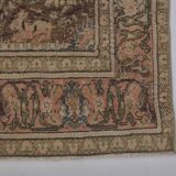 Floral Oushak Floor Carpet sku1565