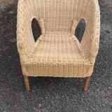 Children's wicker chair