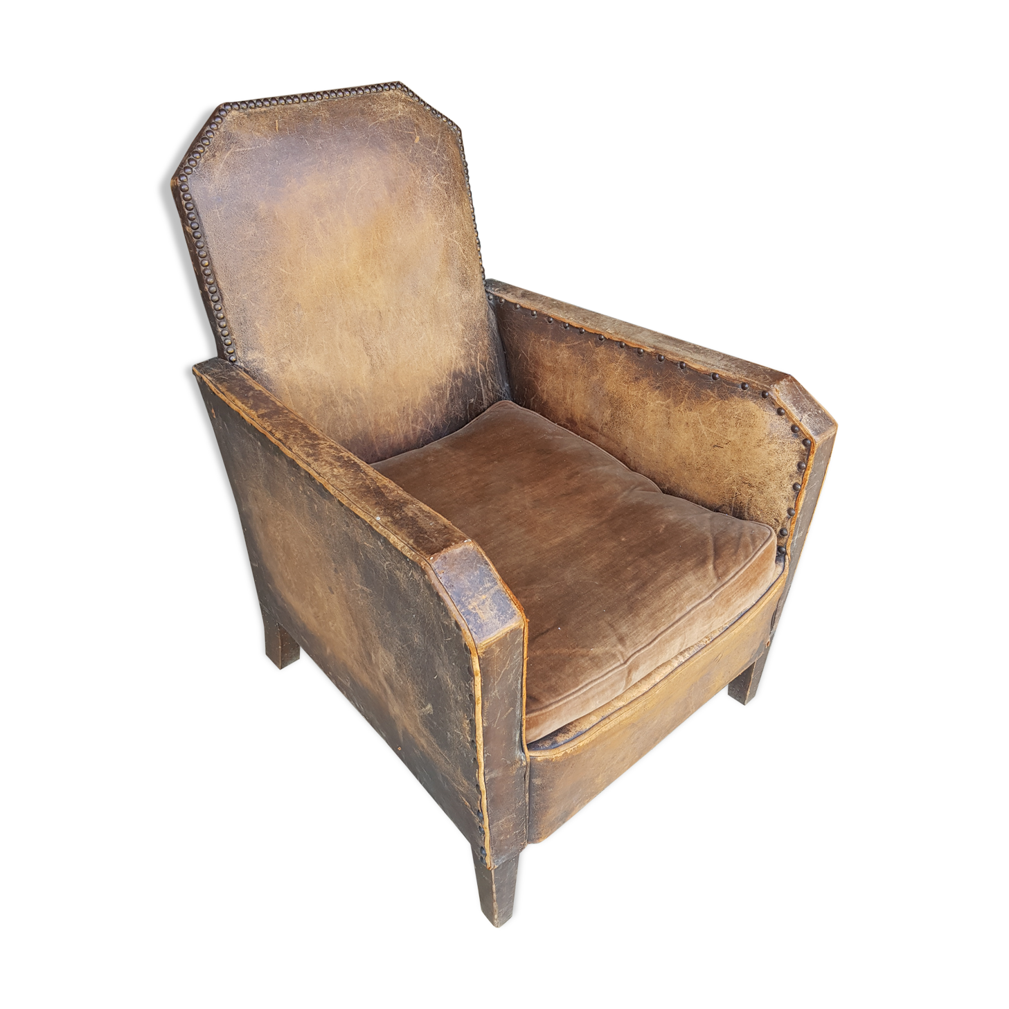 Club art deco chair