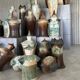 XXL (40-80cm) ceramic chess set by Maria Kenarova