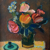 The bouquet by Ernest Risse HST framed