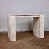 Cinna travertine desk