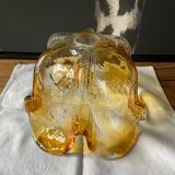 Vintage glass pendant light