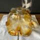 Vintage glass pendant light