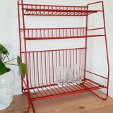Vintage metal shelf