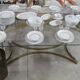 Important porcelain table service from Limoges, Raynaud manufacture.