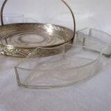 Art Nouveau aperitif service tray