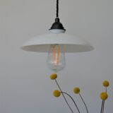 Black and white opaline hanging