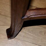 Art Nouveau oval console table