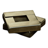 Avana square metal ashtray, 1970s