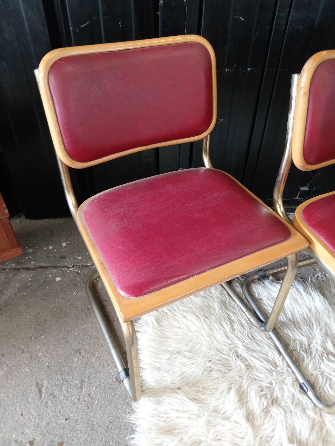 Pair of Cesca B32 chairs by Marcel Breuer