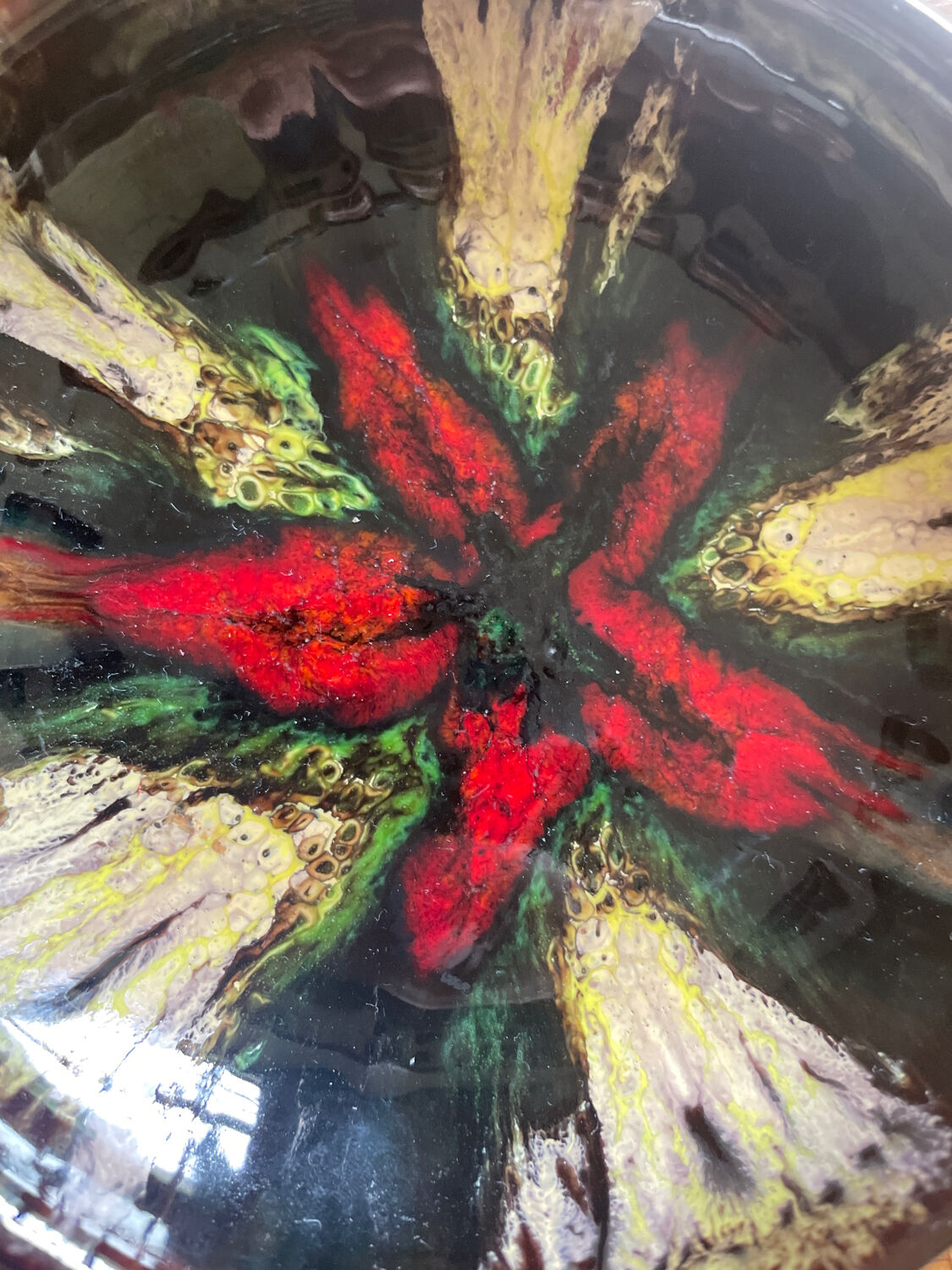 Vintage empty pocket Ricard ceramic workshops