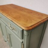 Vintage buffet in cherry wood refurbished