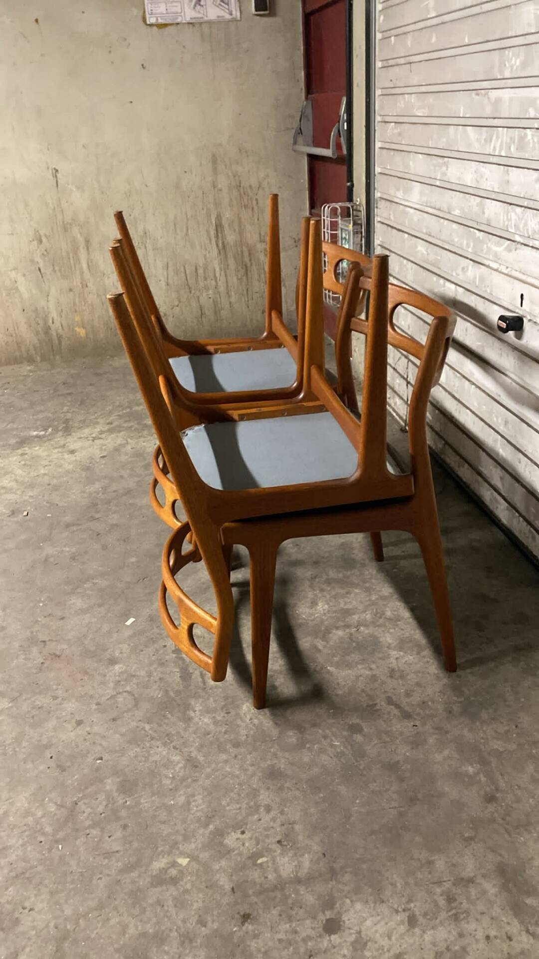 Vintage Scandinavian chairs by Johannes Andersen