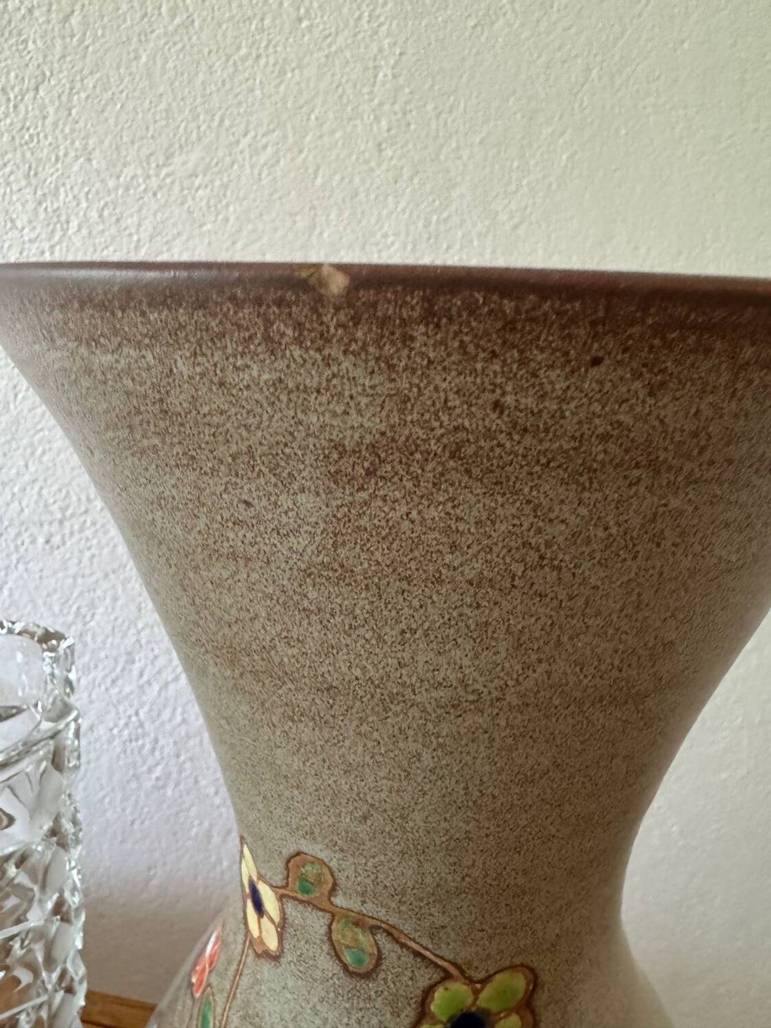 Vallauris MC Treinen ceramic vase from the 60s