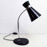 Diabolo lamp in black metal