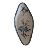 Old small ironstone dish Sarreguemines U&C