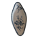 Old small ironstone dish Sarreguemines U&C