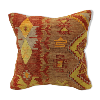 45x45 cm kilim cushion,vintage cushion cover