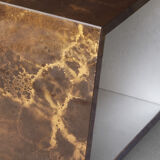 Set of low tables solar flare pattern by Guy Lefevre for Roset line