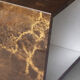 Set of low tables solar flare pattern by Guy Lefevre for Roset line