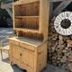 Solid wood sideboard / Two-body buffet
