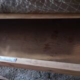 4-drawer pine chest of drawers