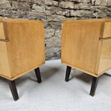 Pair of vintage 1960's bedside tables
