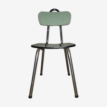 Chair green formica of water