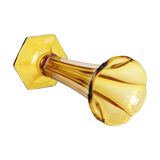 Luxval Vase Amber Américain 1935 Val Saint Lambert Art Deco