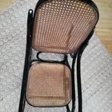 Rocking chair thonet noir