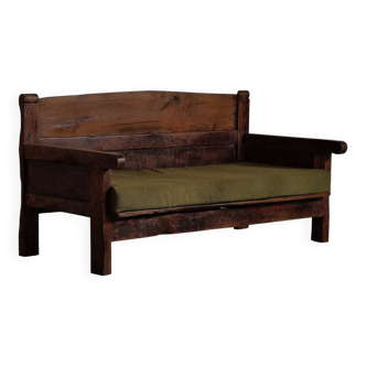 Mountain bench, folk art, 1800