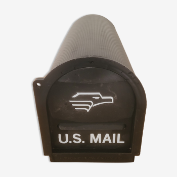 Authentique boîte aux lettres américaine noire