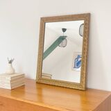 Vintage golden mirror