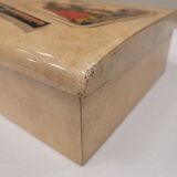 Caja de juego Aldo Tura, Piel de cabra (pergamino), 1950 – Italia