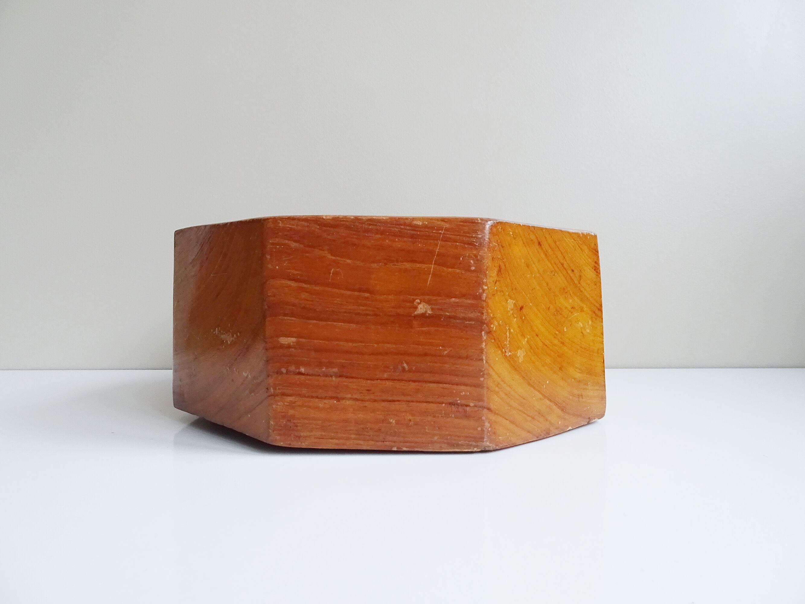 Teak bowl, octagonal, 1960s