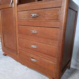 Asymmetrical wardrobe