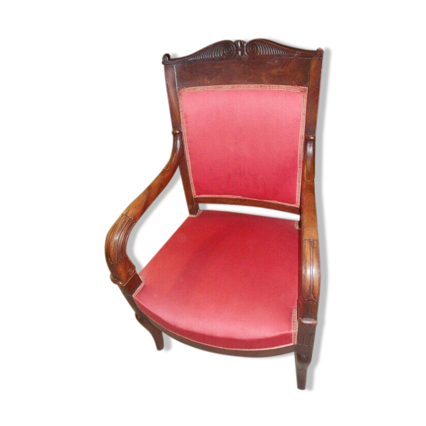Empire armchair in mahogany of the 19th siecle no. 11