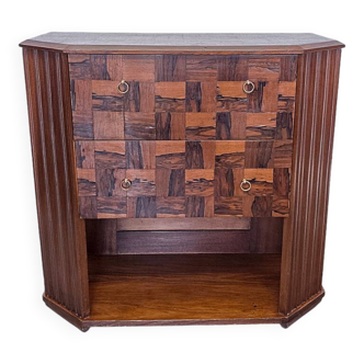 French Art Deco Rosewood Chest Of Drawers, 1920/30s