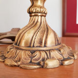 Bouillotte lamp in gilded bronze