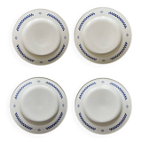 Set of 4 small vintage plates